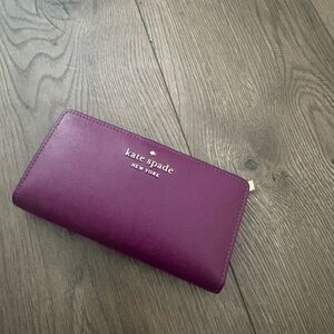 Kate Spade Purple Wallet
